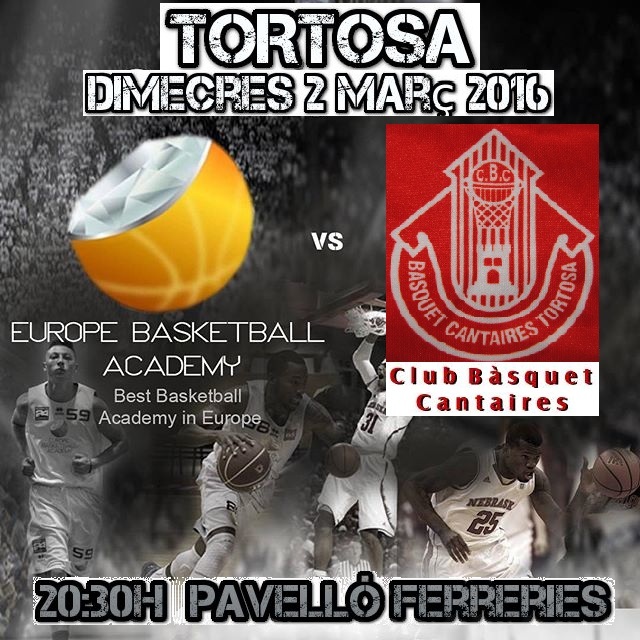 Promo Europe Basketball Academy vs CB Cantaires Tortosa