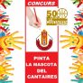 CONCURS DISSENYA LA MASCOTA DEL CANTAIRES -50è Aniversari-
